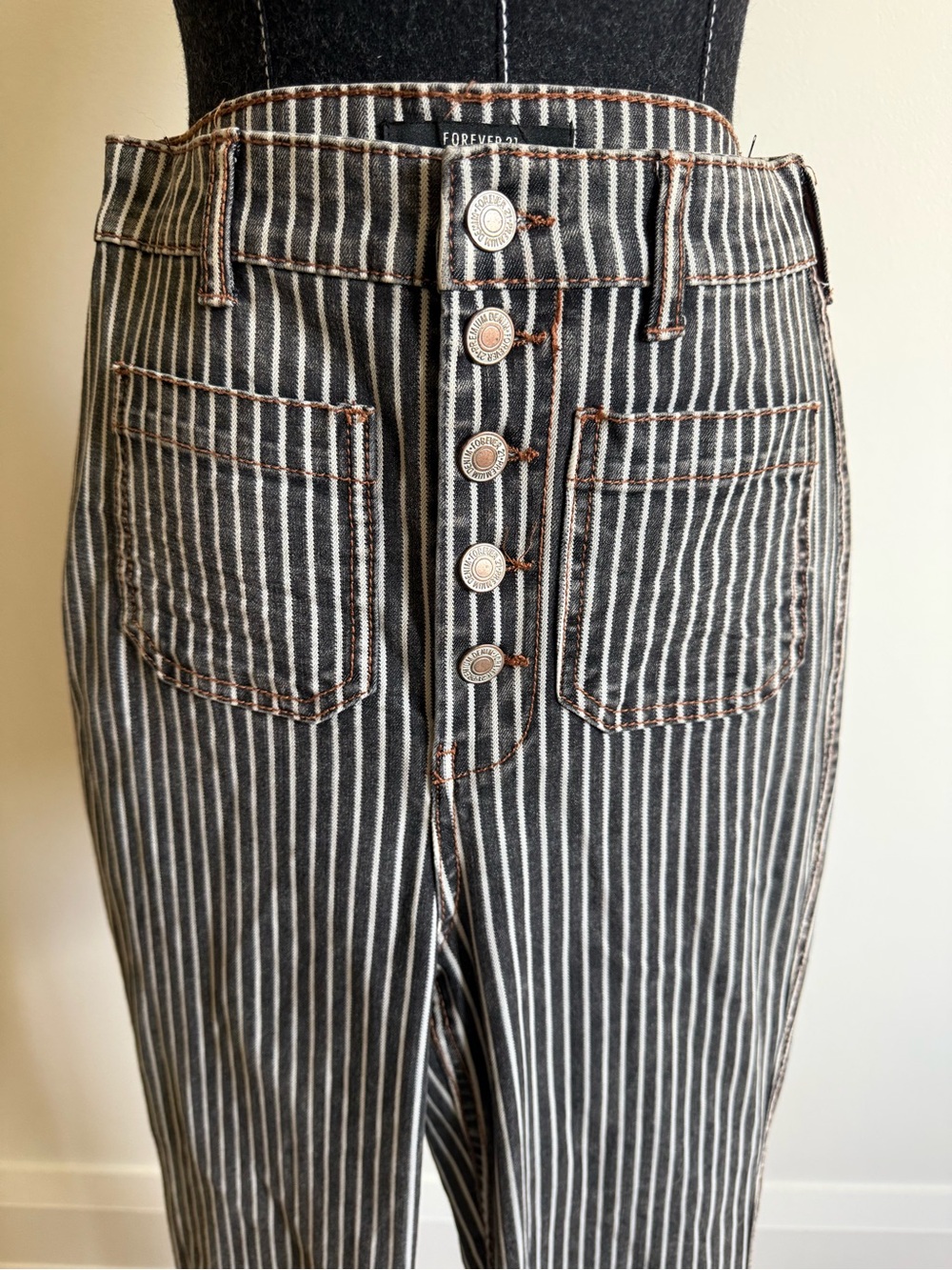 Forever 21 High-Waist Flare Jeans